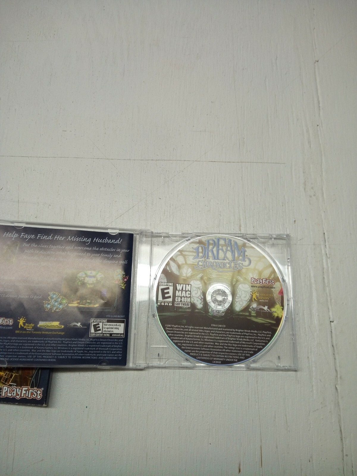 DREAM CHRONICLES Adventure PC Game Win/Mac EUC WITH SLEEVE Tested Working