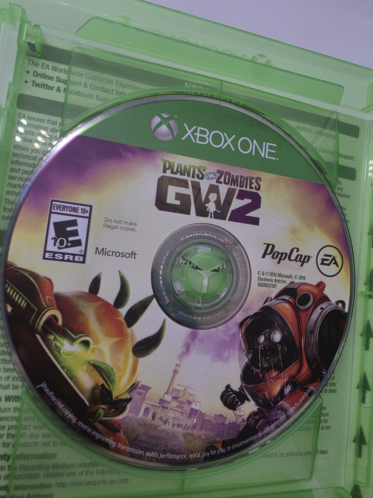 Plants vs. Zombies: Garden Warfare 2 Deluxe Edition Cib Complete Mint Tested