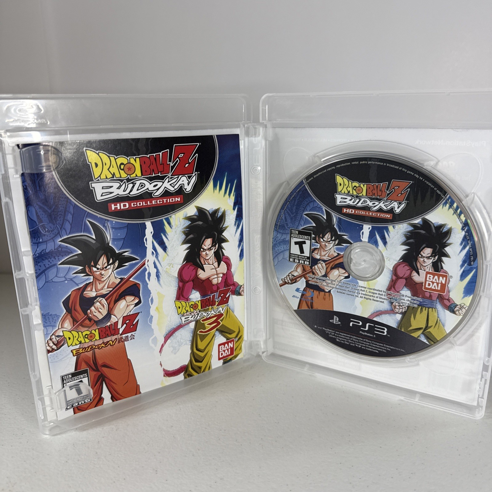 Dragon Ball Z Budokai HD Collection (PS3, 2012) – CIB – Tested – Free Shipping