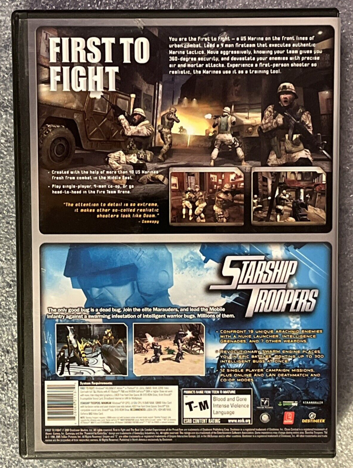 First To Fight Starship Troopers PC Game