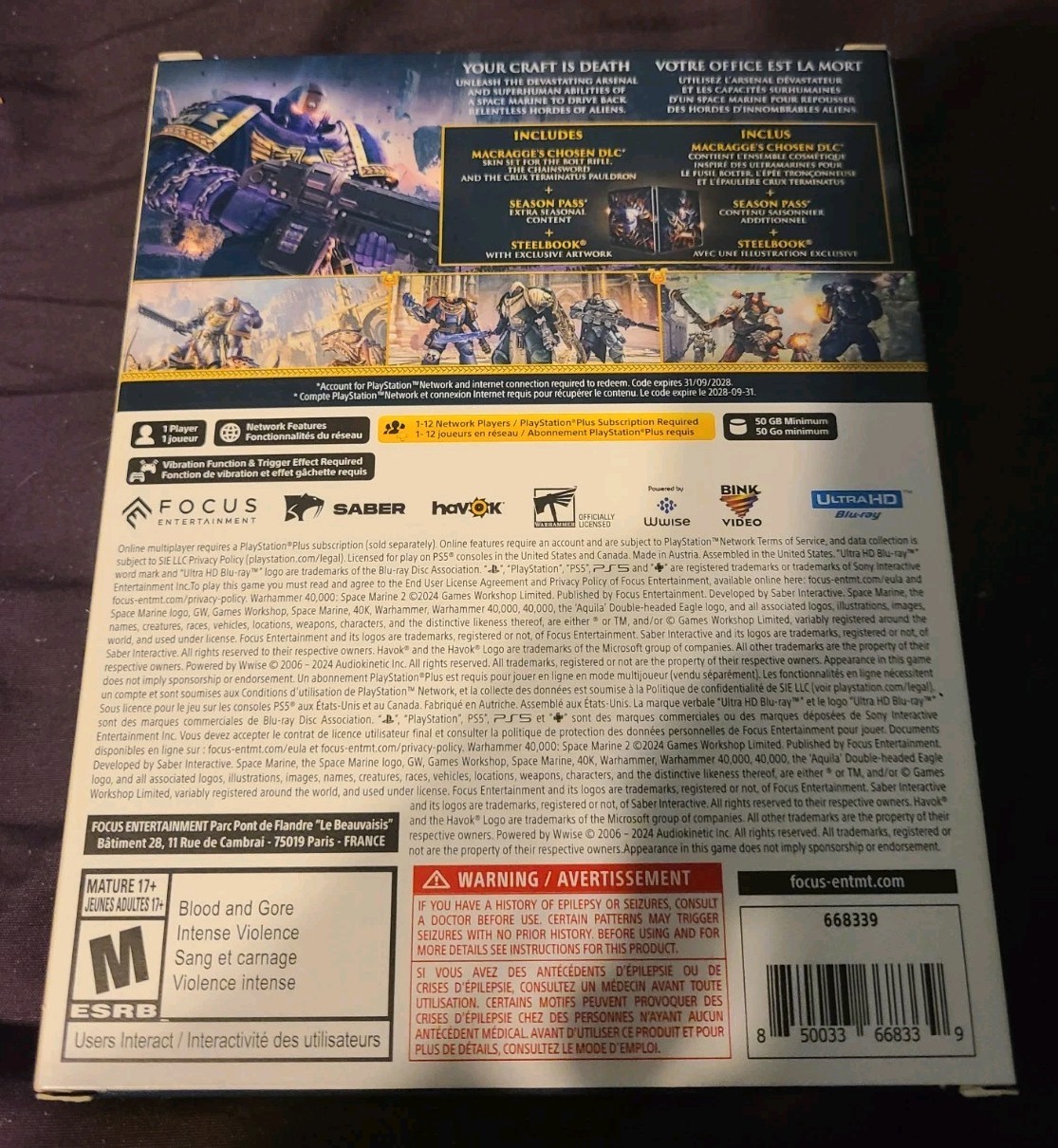 Warhammer 40,000: Space Marine 2 Gold Edition – Sony PlayStation 5