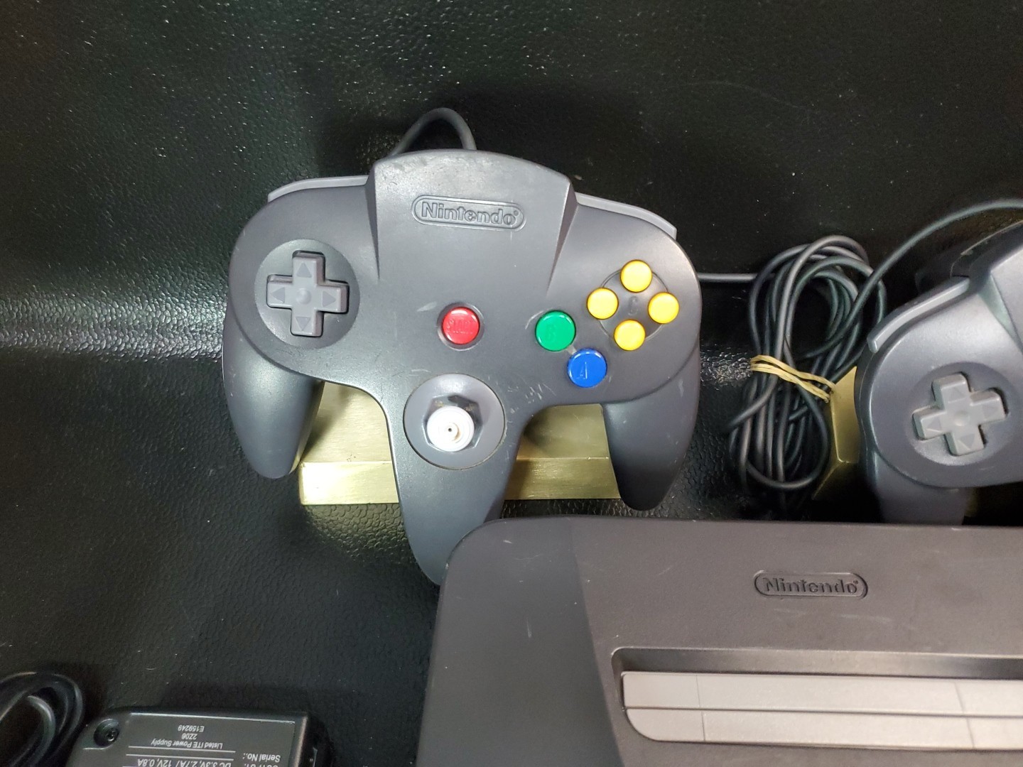 Clean Japanese Region N64 Nintendo 64 Console With 2 Controllers And 5 Games #A2