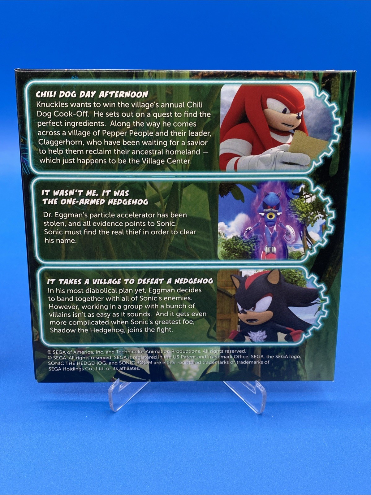 Sonic Boom: Fire & Ice (Nintendo 3DS, 2016) Complete. (WITH BONUS DVD) Tested