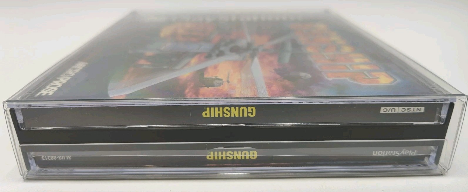 Gunship (PS1, 1996) *CIB w/ Reg Card + Case Protector* NM* Black Label* Tested!