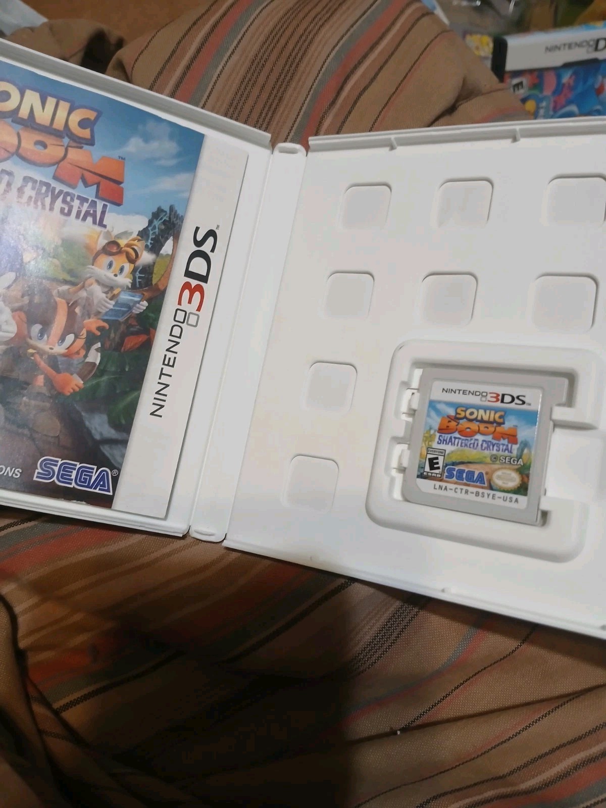 Authentic & Tested Sonic Boom: Shattered Crystal (Nintendo 3DS, 2014), Cib, Read
