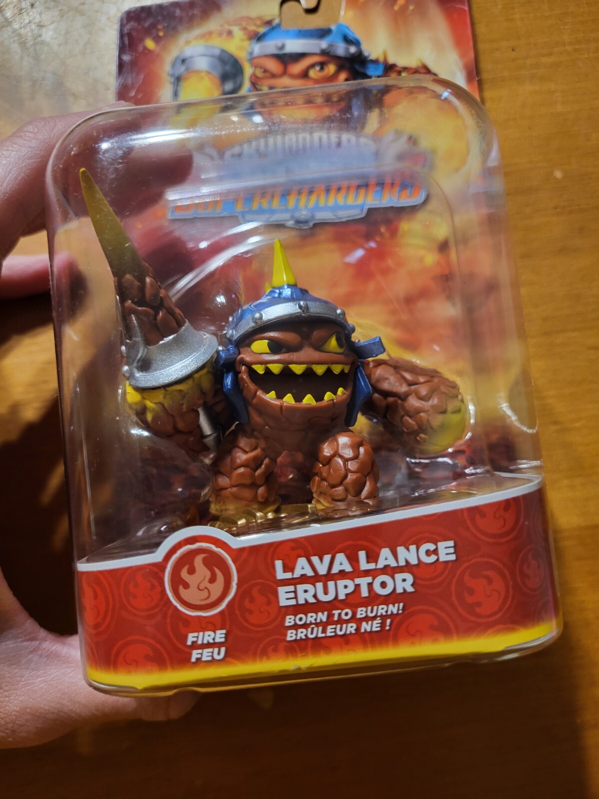 LOT OF 2 Skylanders Superchargers BURN-CYCLE & LAVA LANCE ERUPTOR Fire READ
