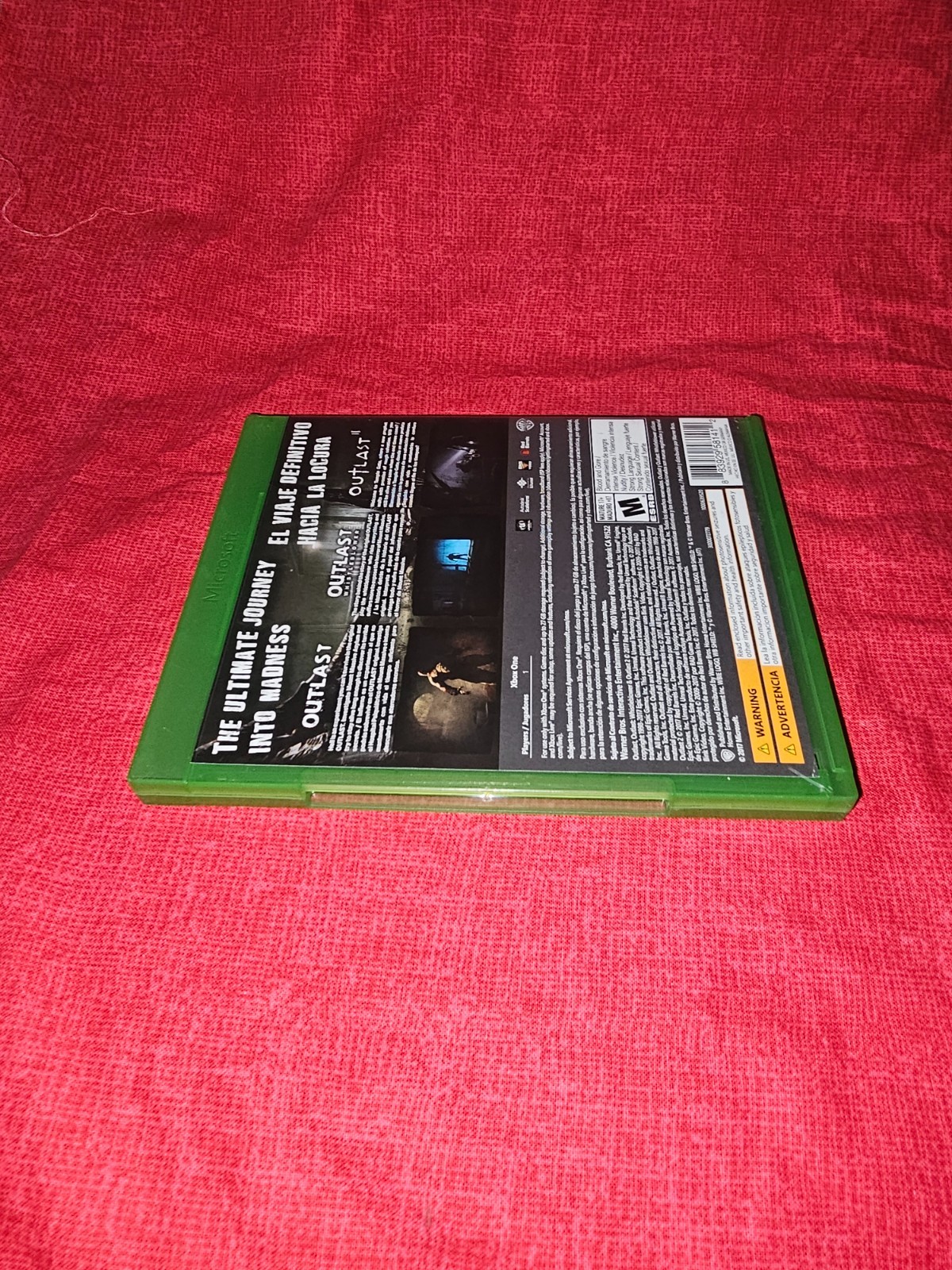 Outlast Trinity (2017, Microsoft Xbox One) Disc One Near Mint With Insert