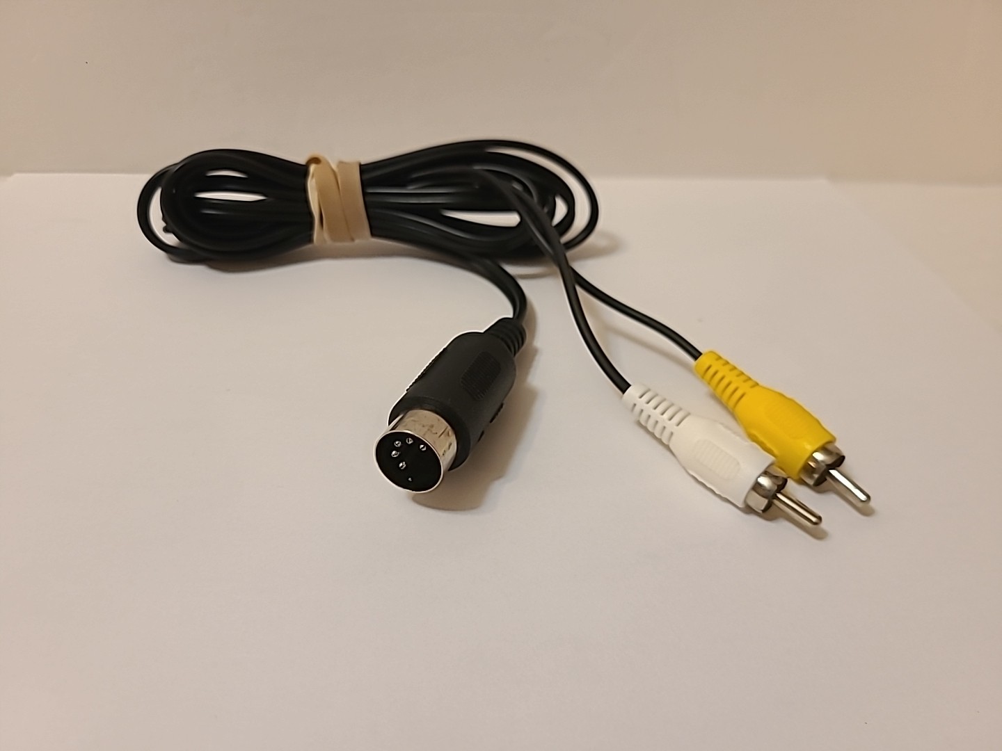 Sega Genesis Model 1 AV Cable RCA Audio Video Cord Used Tested Works US SELLER