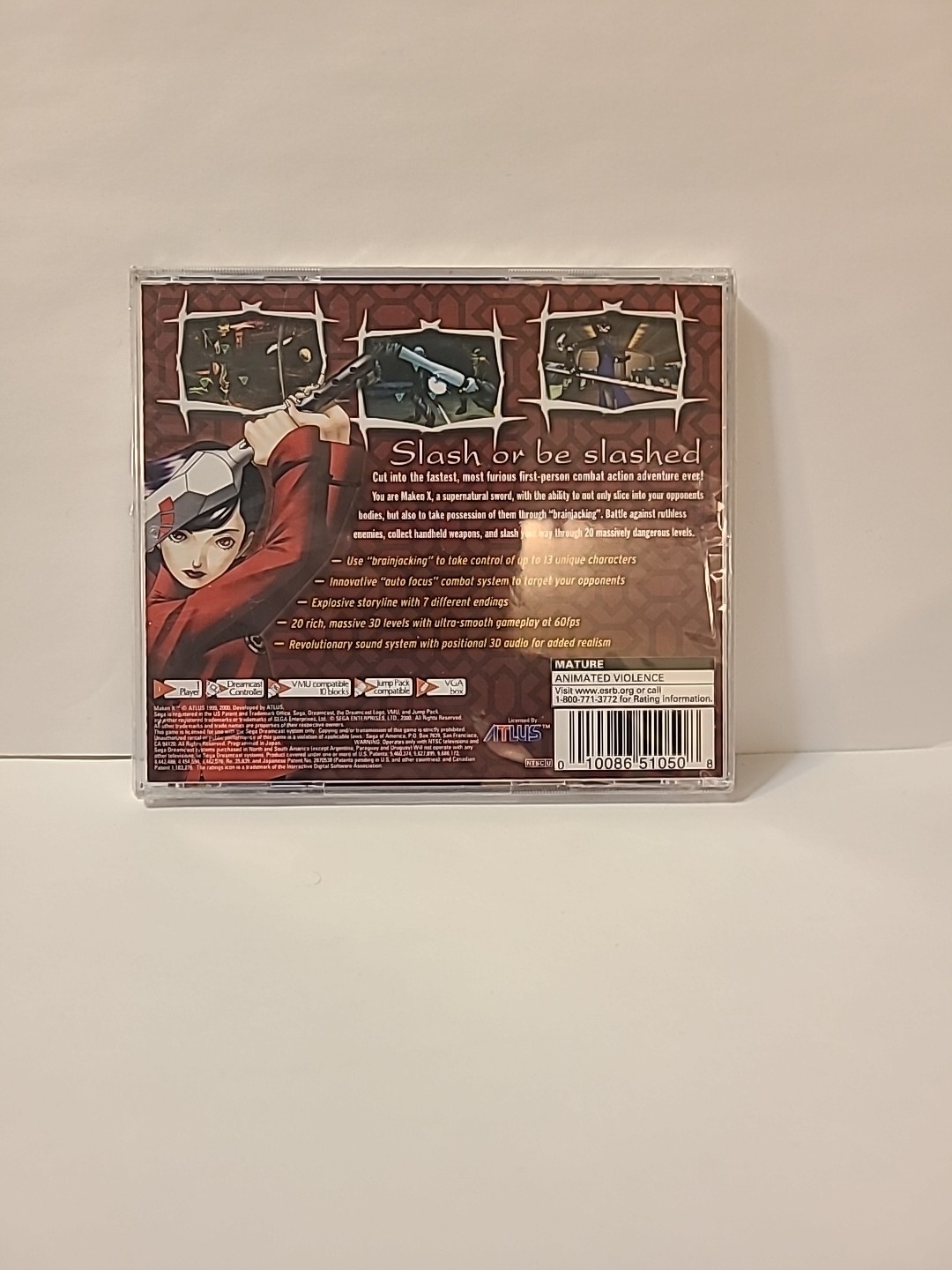 Maken X (Sega Dreamcast, 2000) New Sealed