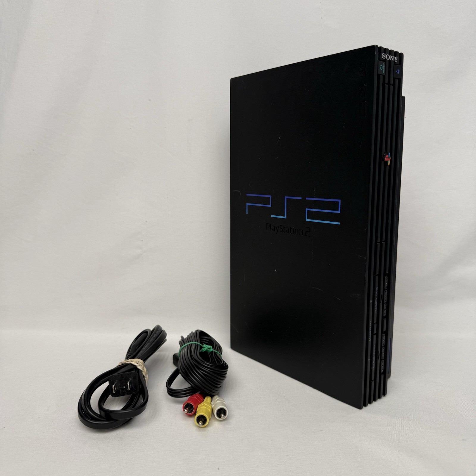 Sony PlayStation 2 PS2 Fat Console (SCPH-30001 R) w/ OEM AV & Power Tested