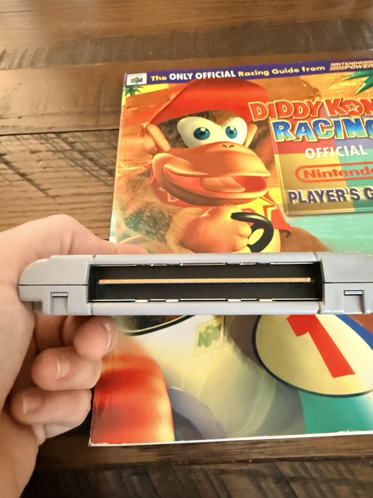 Diddy Kong Racing N64 + Official Nintendo Player’s Guide Bundle Authentic Clean