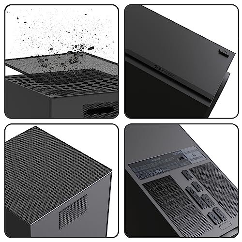 Dustproof Vent Cover Cooling Fan Filter Compatible with Xbox Series X
