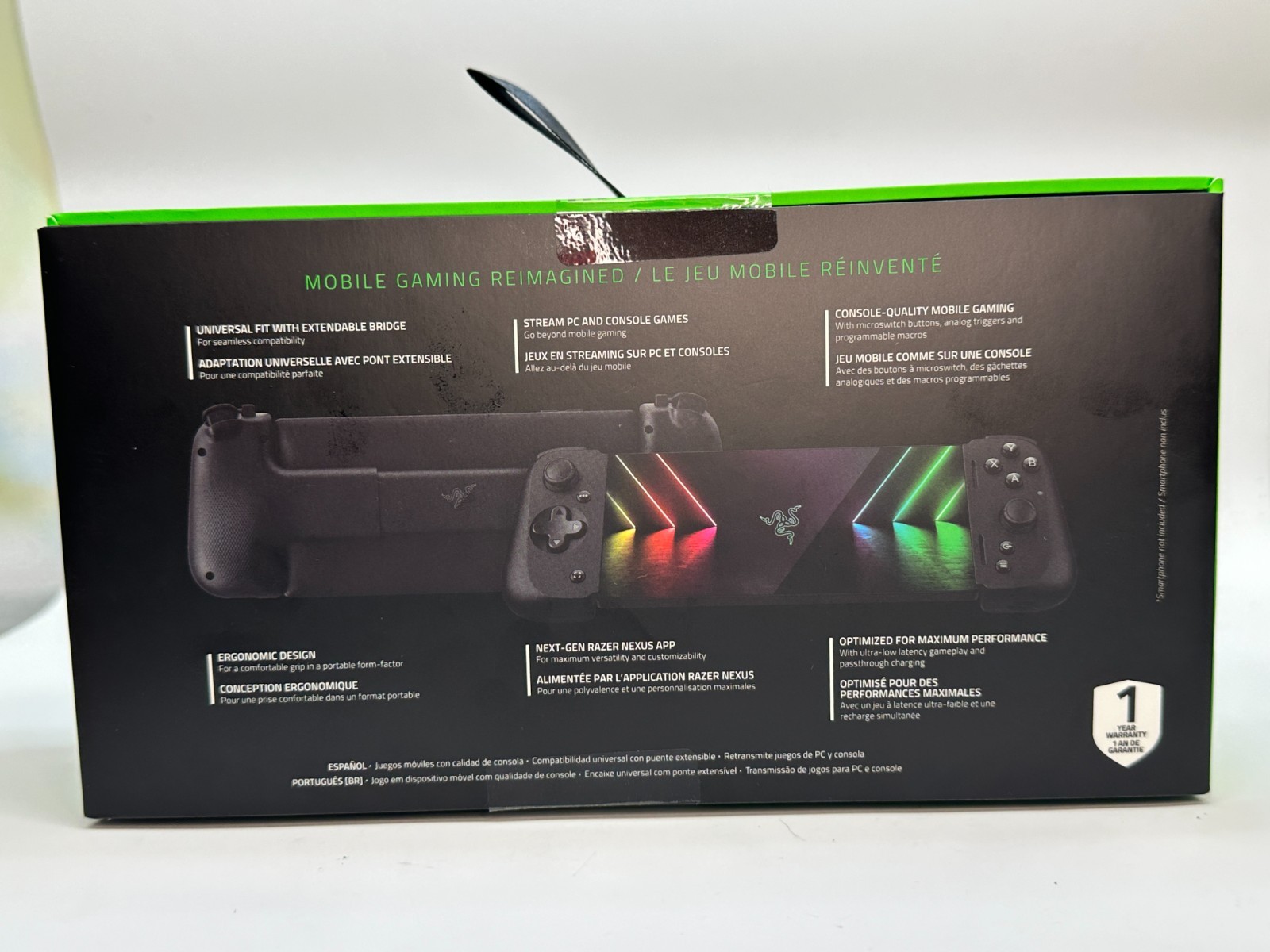 Razer Kishi V2 USB-C Mobile Gaming Controller Android RZ06-04180100-R3U1 NEW
