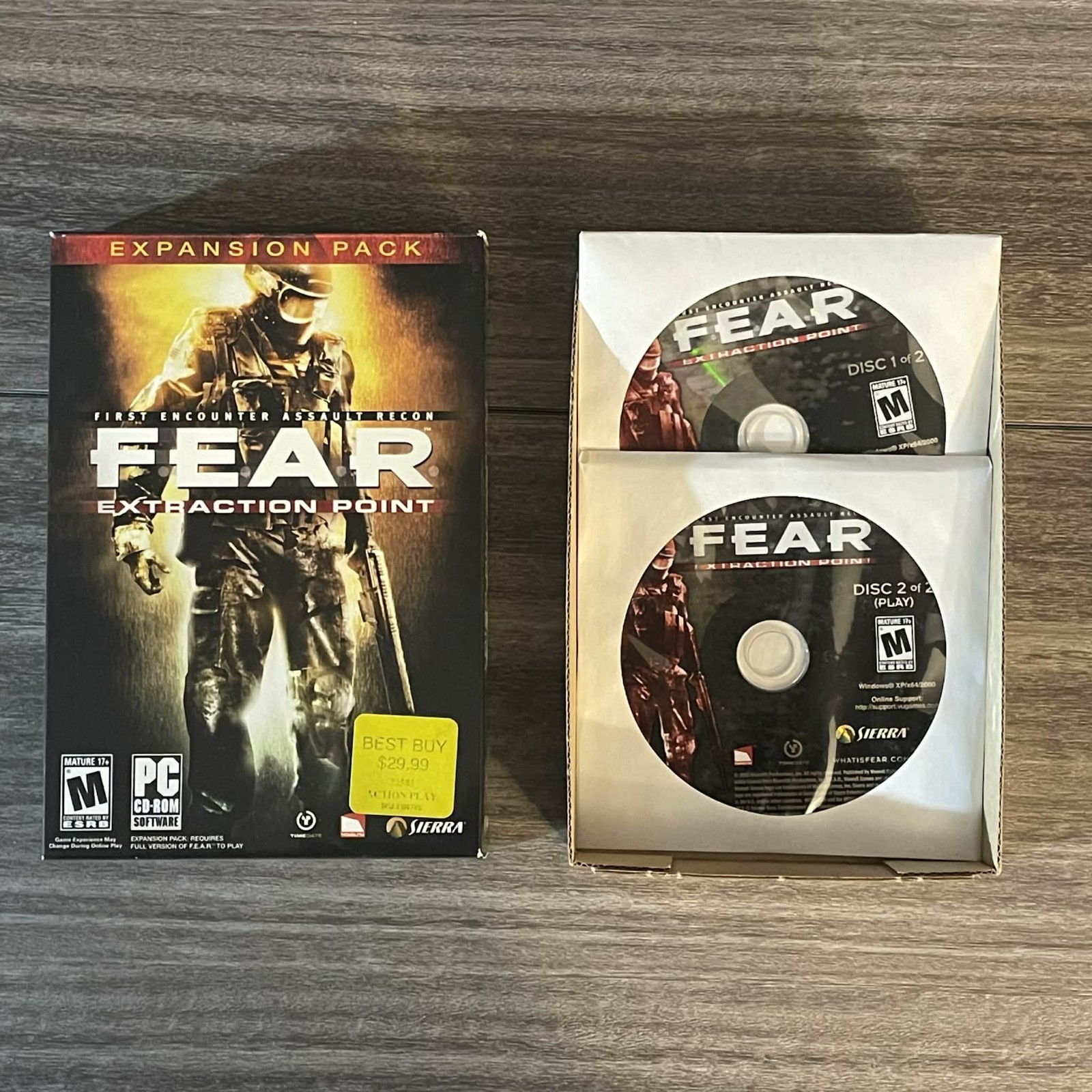 F.E.A.R. Director’s Edition + Extraction Point and Perseus Mandate Expansions