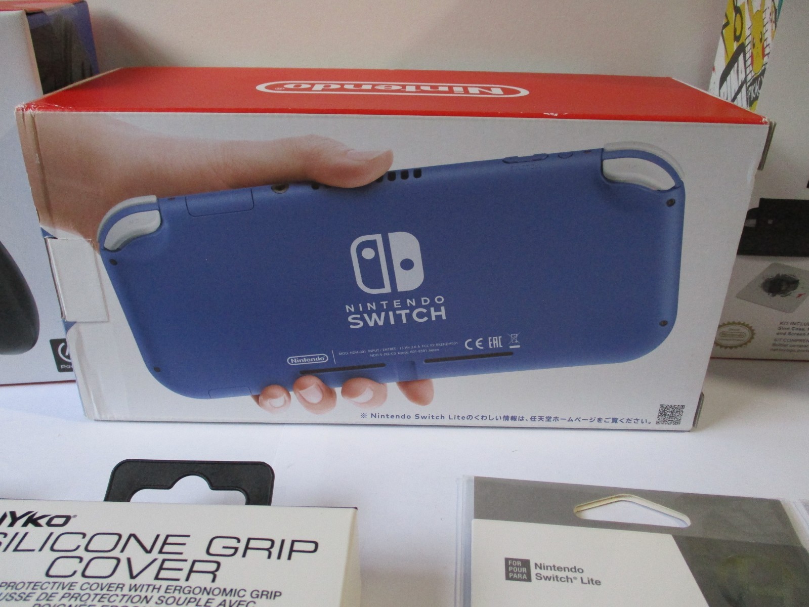 Nintendo Switch Lite – (Blue) Bundle W/ Games and Accessories All Brand New