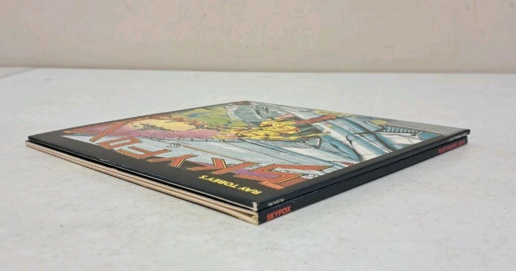 NO DISK-Vintage Skyfox Game Sleeves for Amiga and Commodore Game