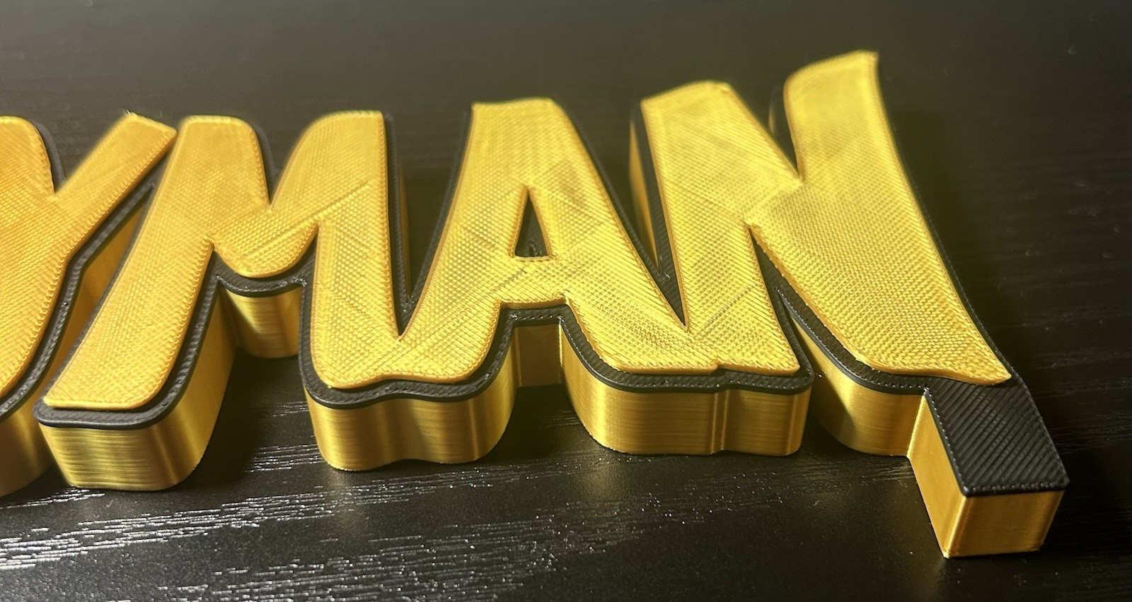 Rayman 3D Printed Video Game Logo Sign (8”*, PLA)