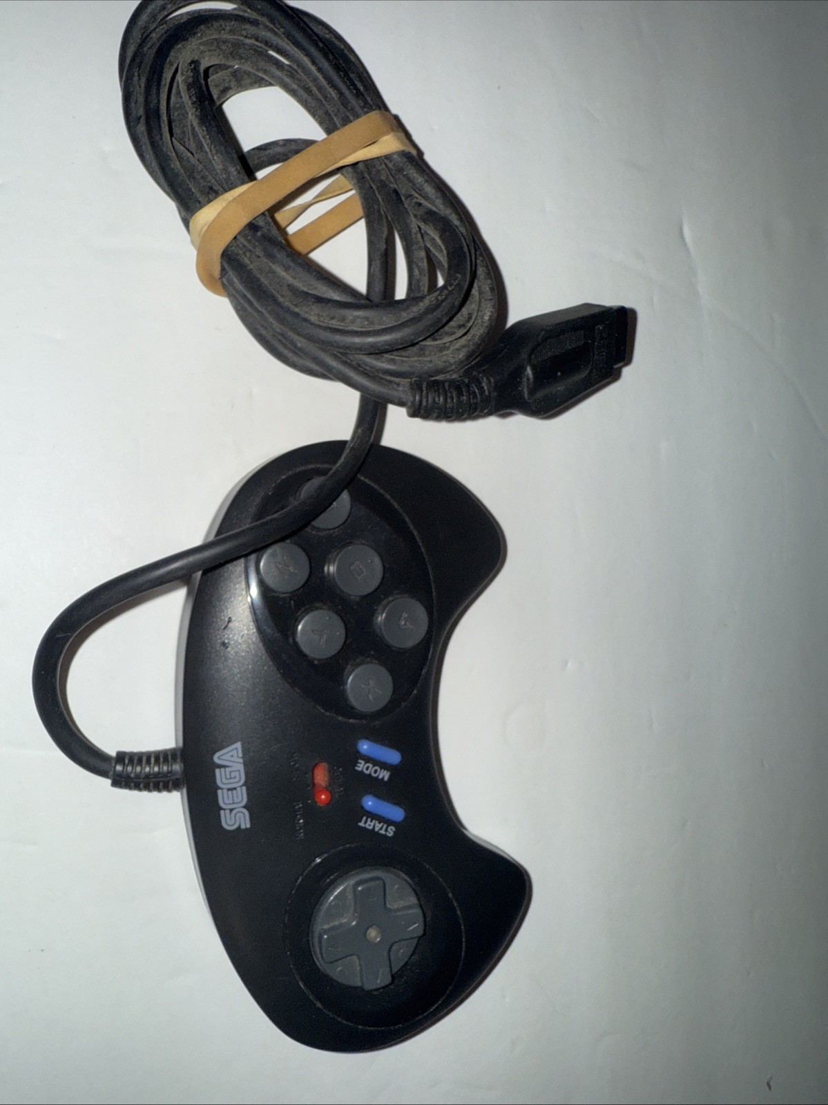 Sega Genesis MK-1470 6-Button Controller Control Pad Turbo .. Good