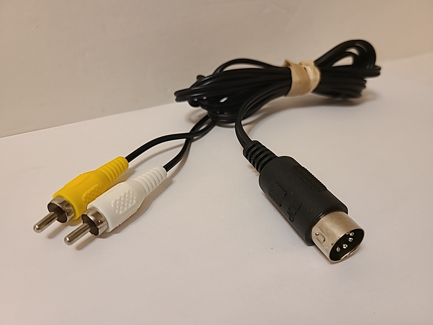 Sega Genesis Model 1 AV Cable RCA Audio Video Cord Used Tested Works US SELLER