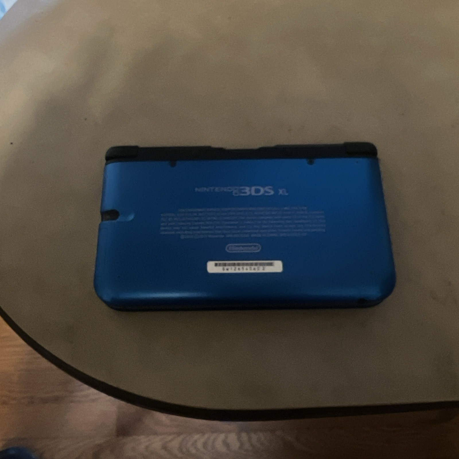 Nintendo 3DS XL Blue/Black Handheld System (SPRSBKA1) No Pen