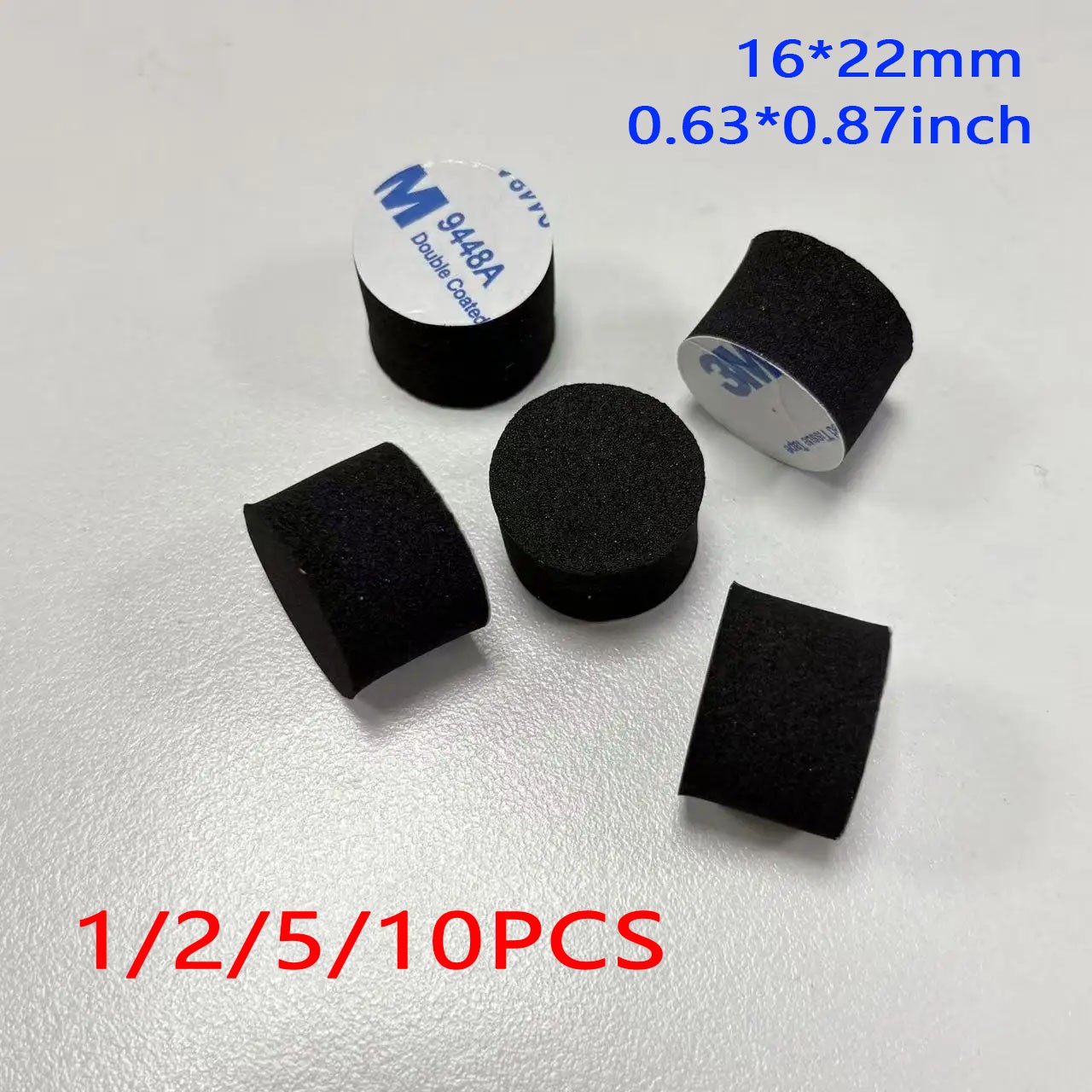 0.63*0.87in For Roland PDX6 PDX8 Replacement Electric Drum Trigger Sponge Foam