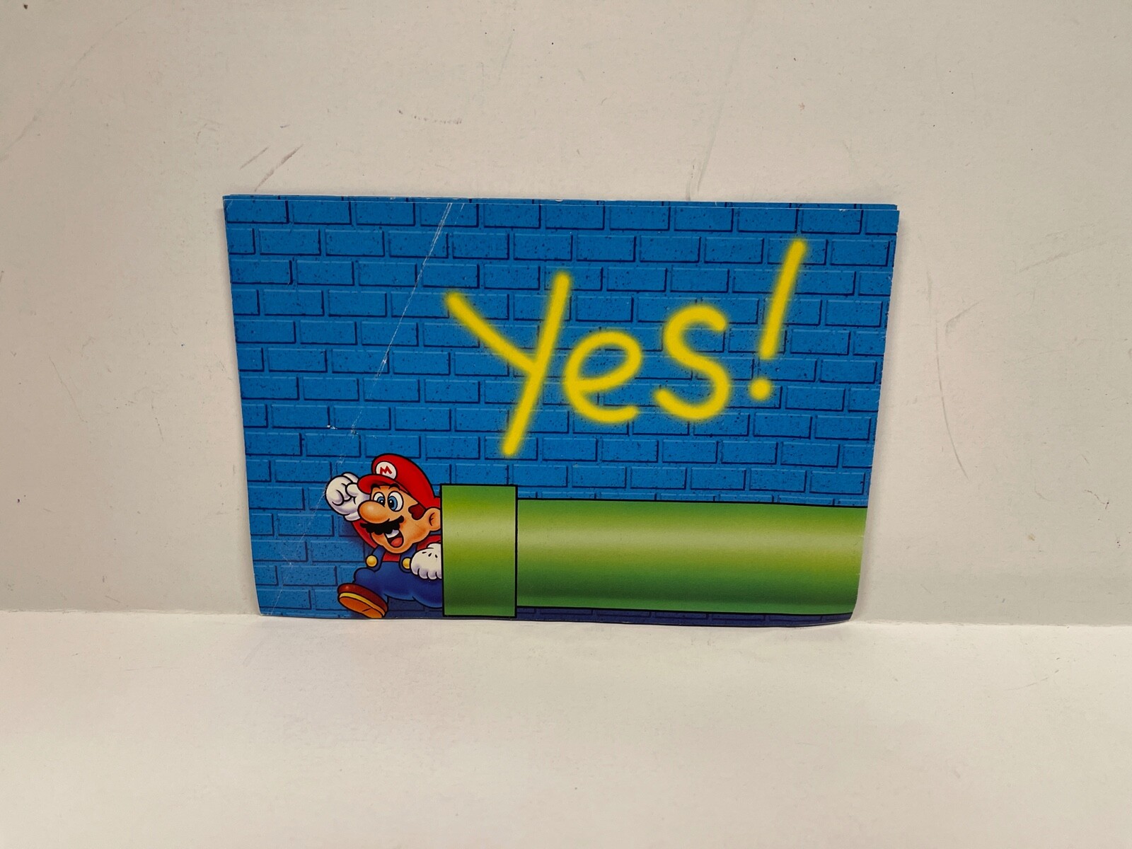 Yes! Brick Wall Nintendo Power SNES Fold-out INSERT ONLY Authentic Nintendo