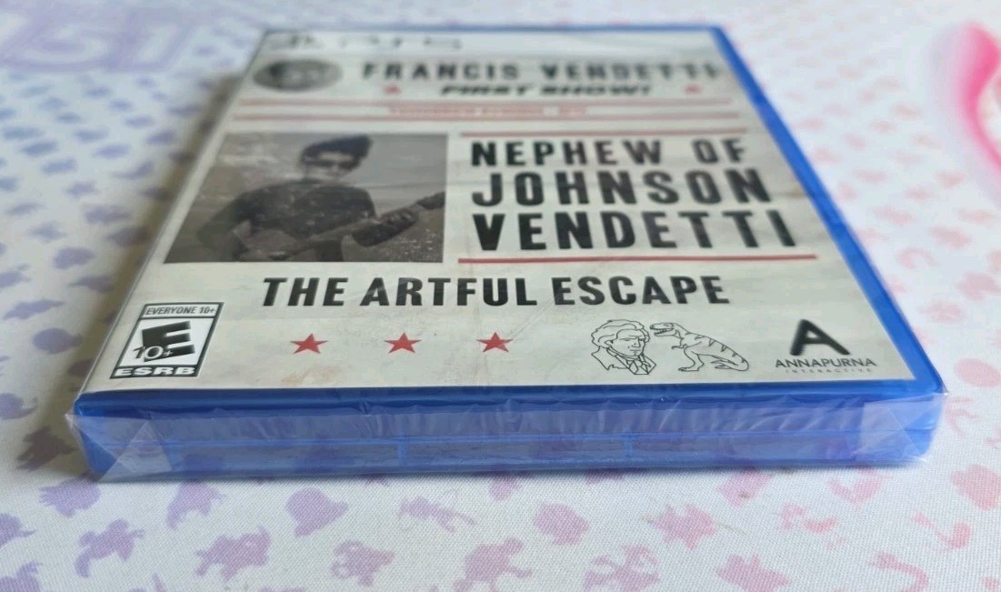 The Artful Escape (PS5) – RARE & Sold Out iam8bit Exclusive Edition with Extras!