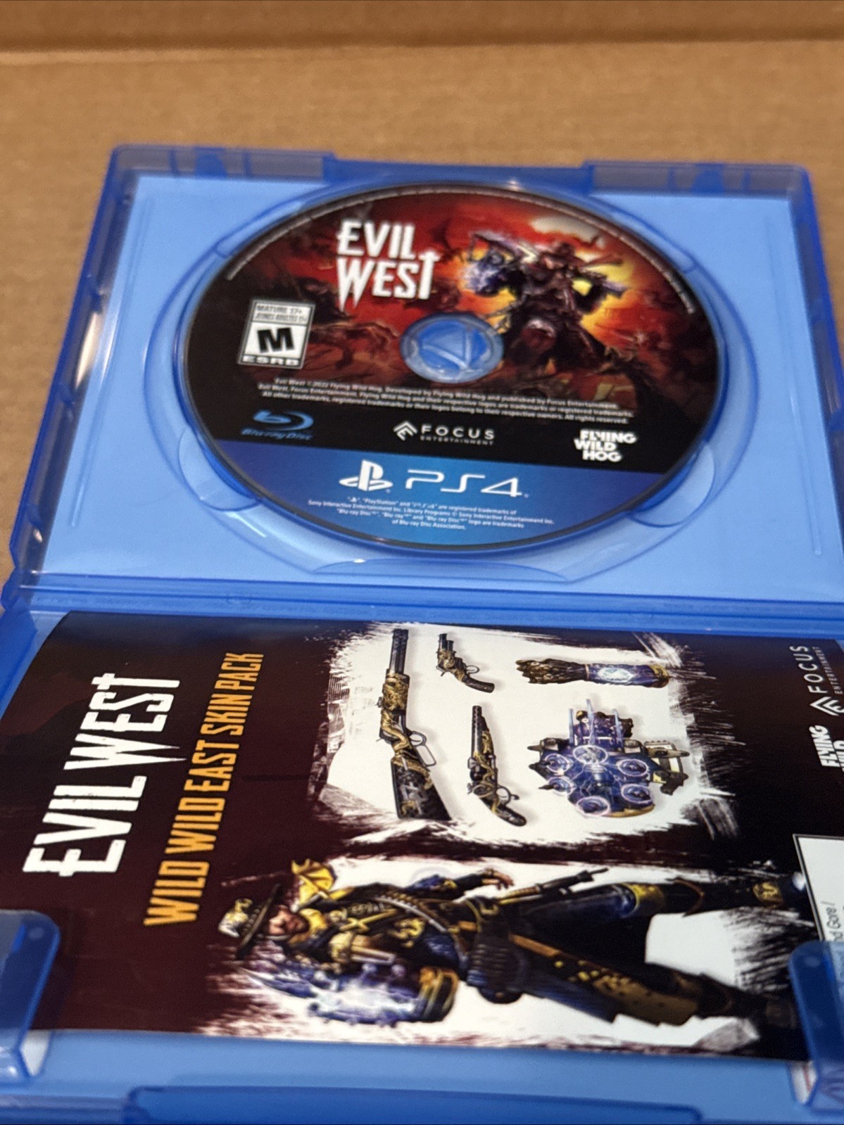 Evil West (Sony PlayStation 4, 2022) PS4 Horror Action Game
