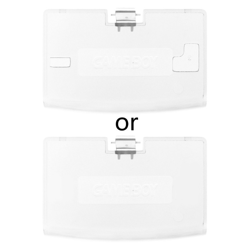 Battery Cover for Nintendo Game Boy Advance GBA Door Black/Glacier/Fuschia/Clear