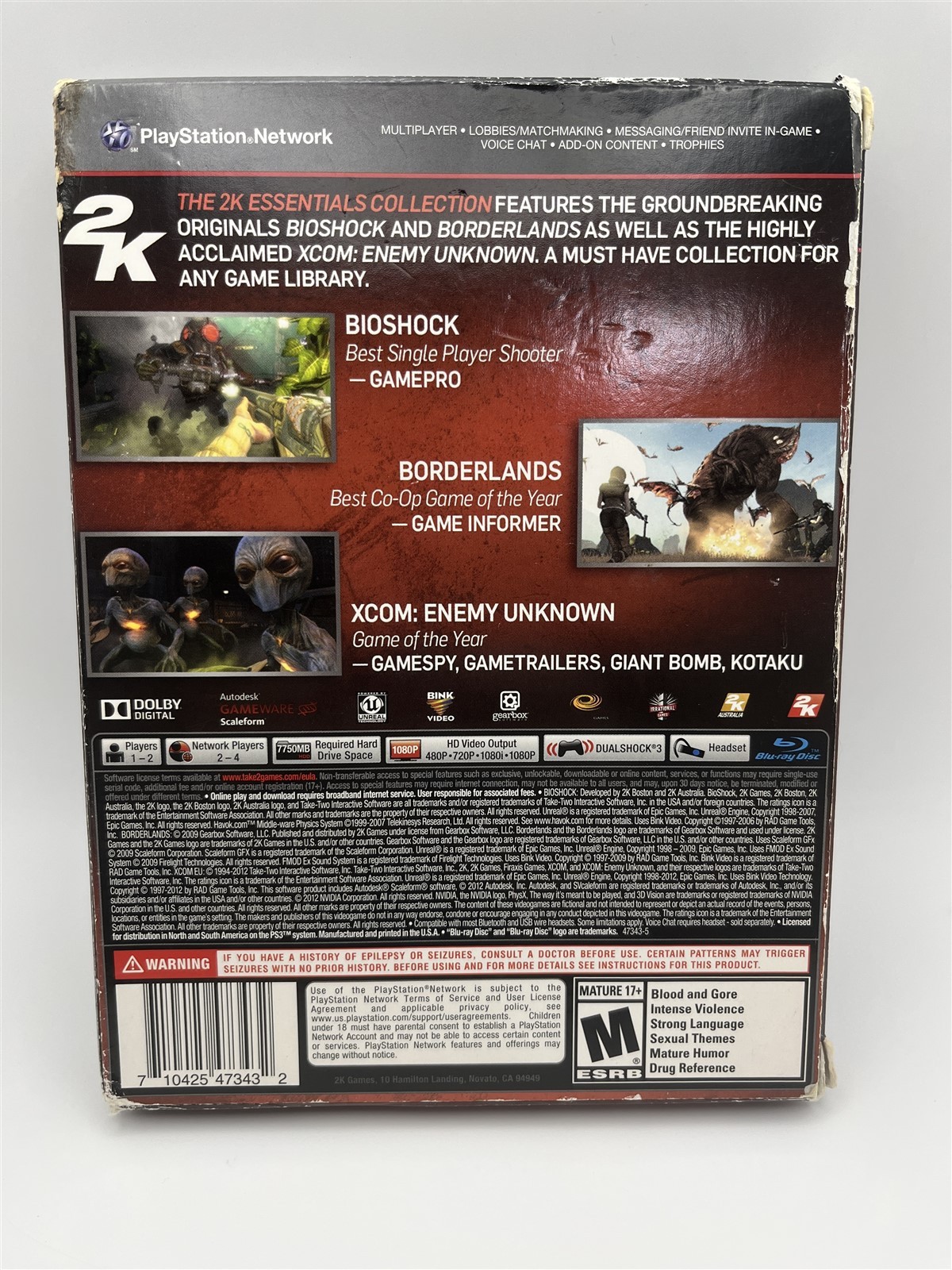 2K Essentials Collection (PlayStation 3) Complete Tested Working – Free Ship