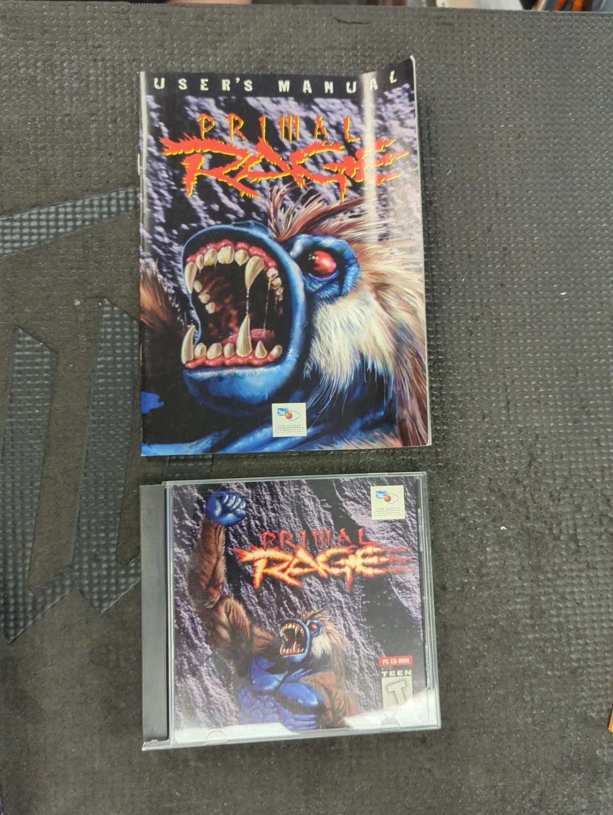 Primal Rage, Windows 95 Complete in Box Fighting Game Classic