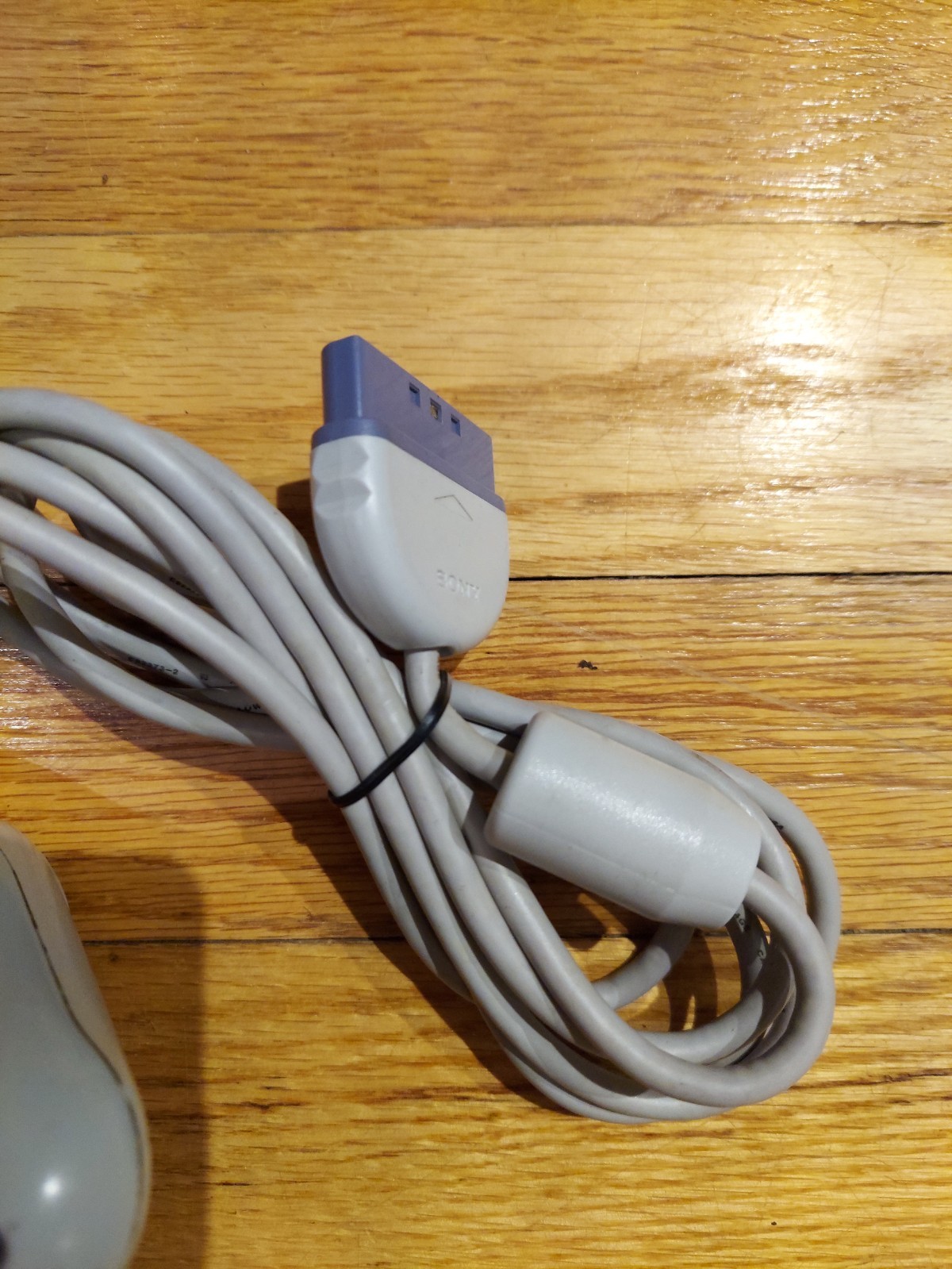 Sony PlayStation 1 Light Gray Analog Controller – PS1 OEM Authentic Works!