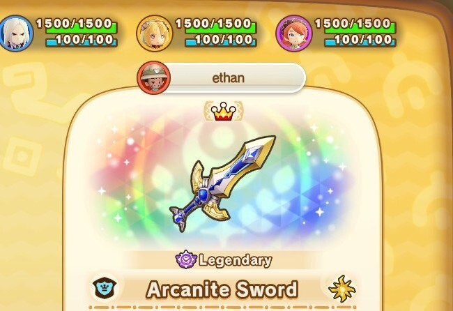 Fantasy Life I: Legendary Sword & Shield The girl Who Steals Time🌟 Weapon Item