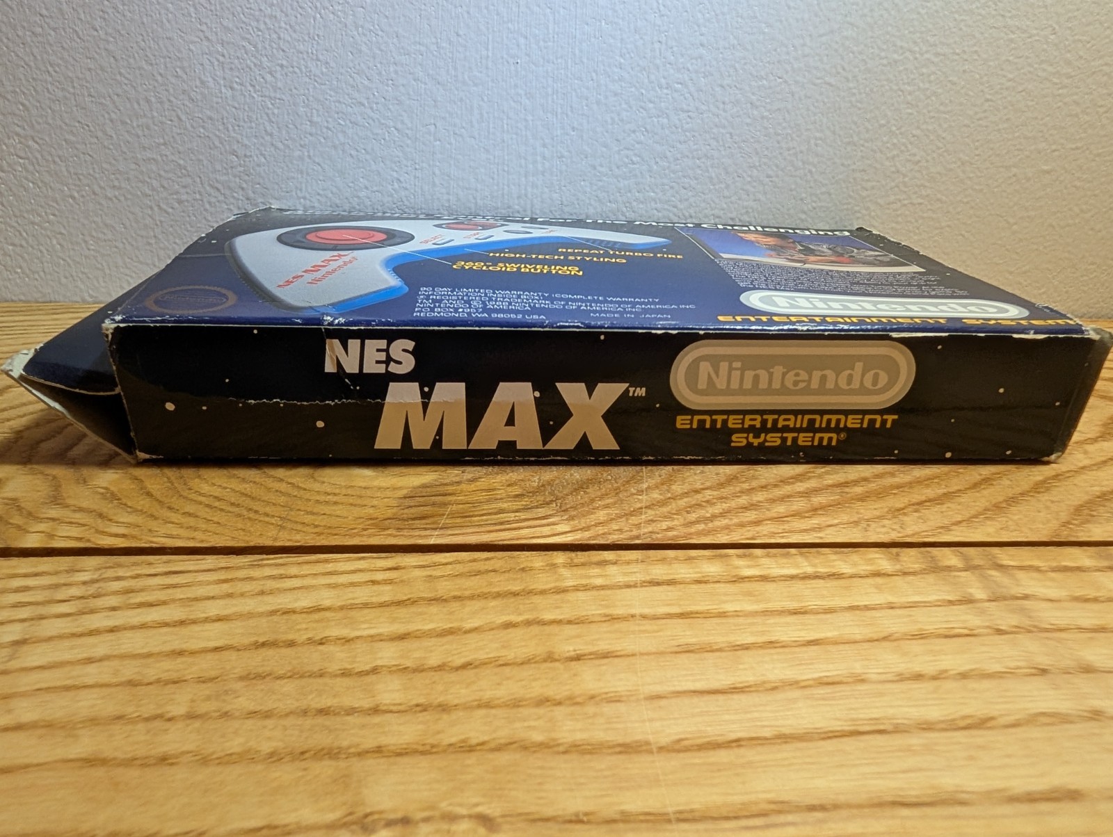 Nintendo NES Max Controller Turbo Button Wired for NES w/ Original Box