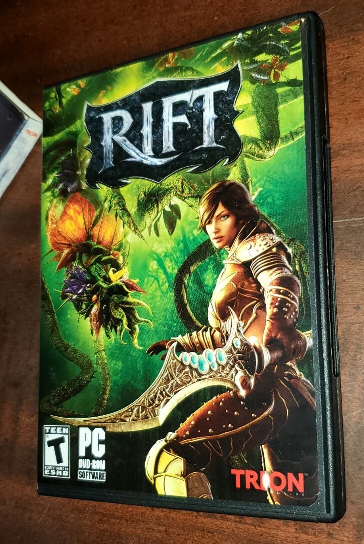 Rift (Dvd-rom Software For PC, 2011, Trion) Video Game
