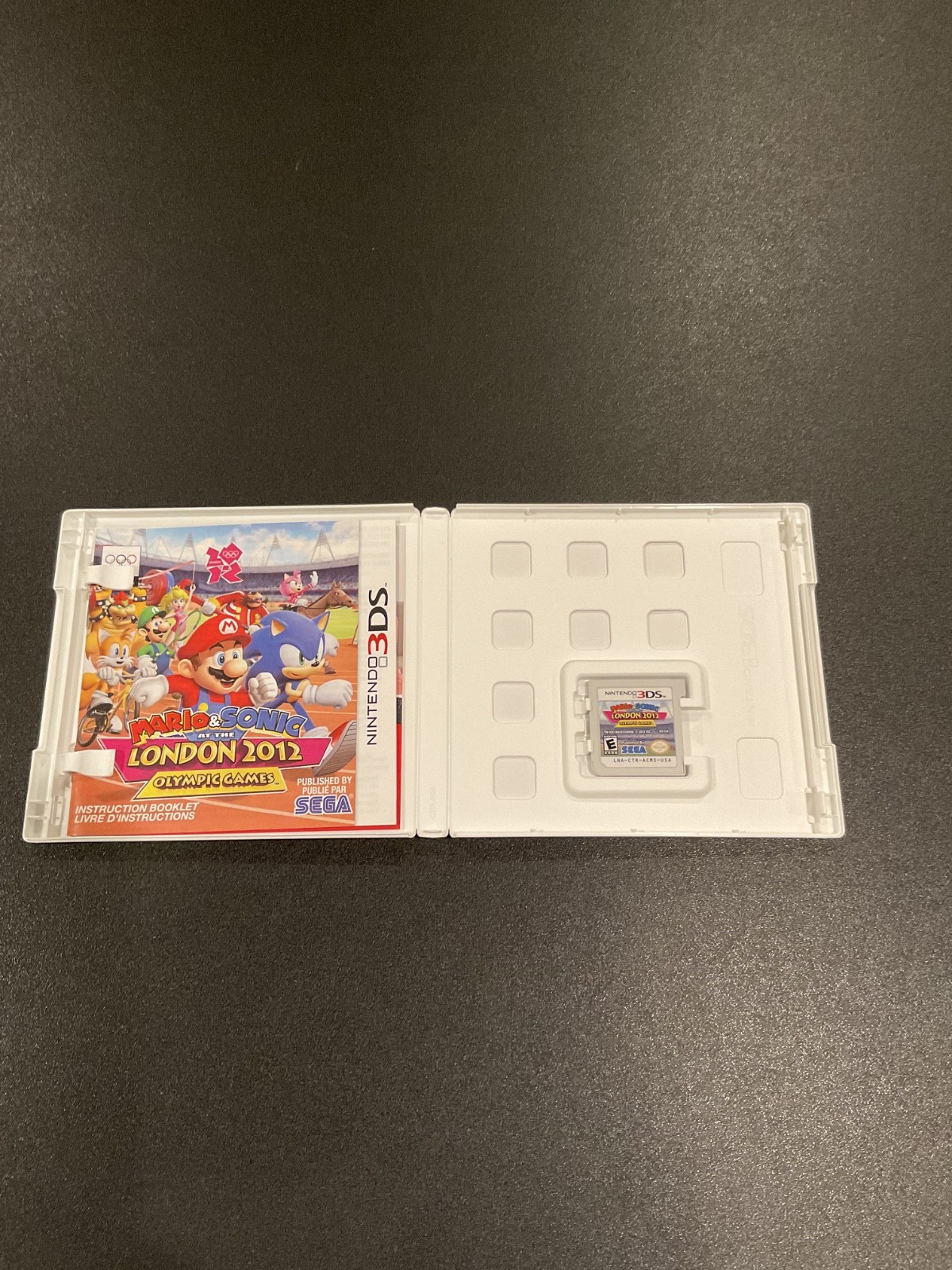Mario & Sonic London 2012 Olympics 3DS CIB Tested Authentic Nintendo 3DS