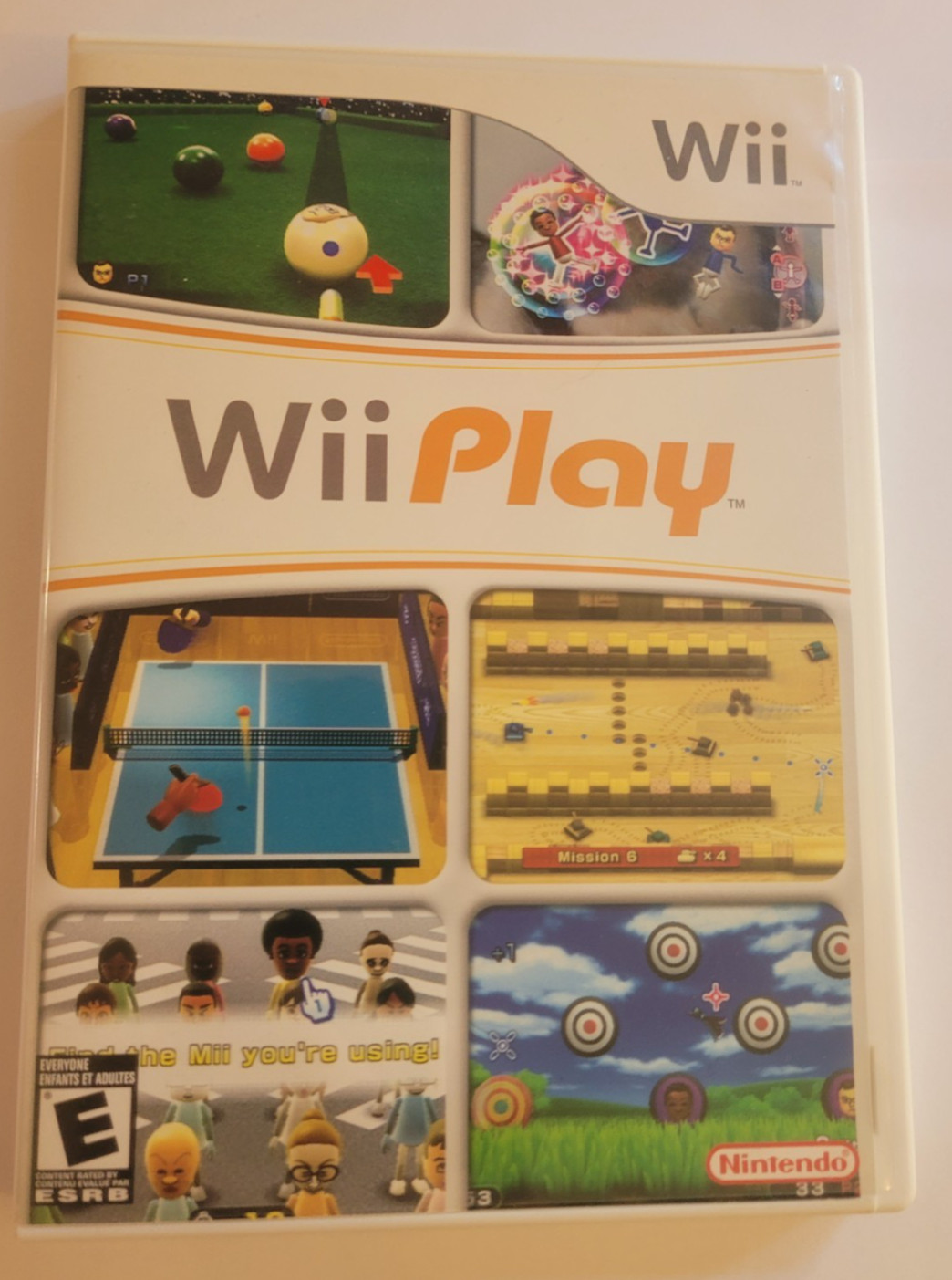 Wii Play Nintendo Wii Game CIB with case and manual tested works- no controller