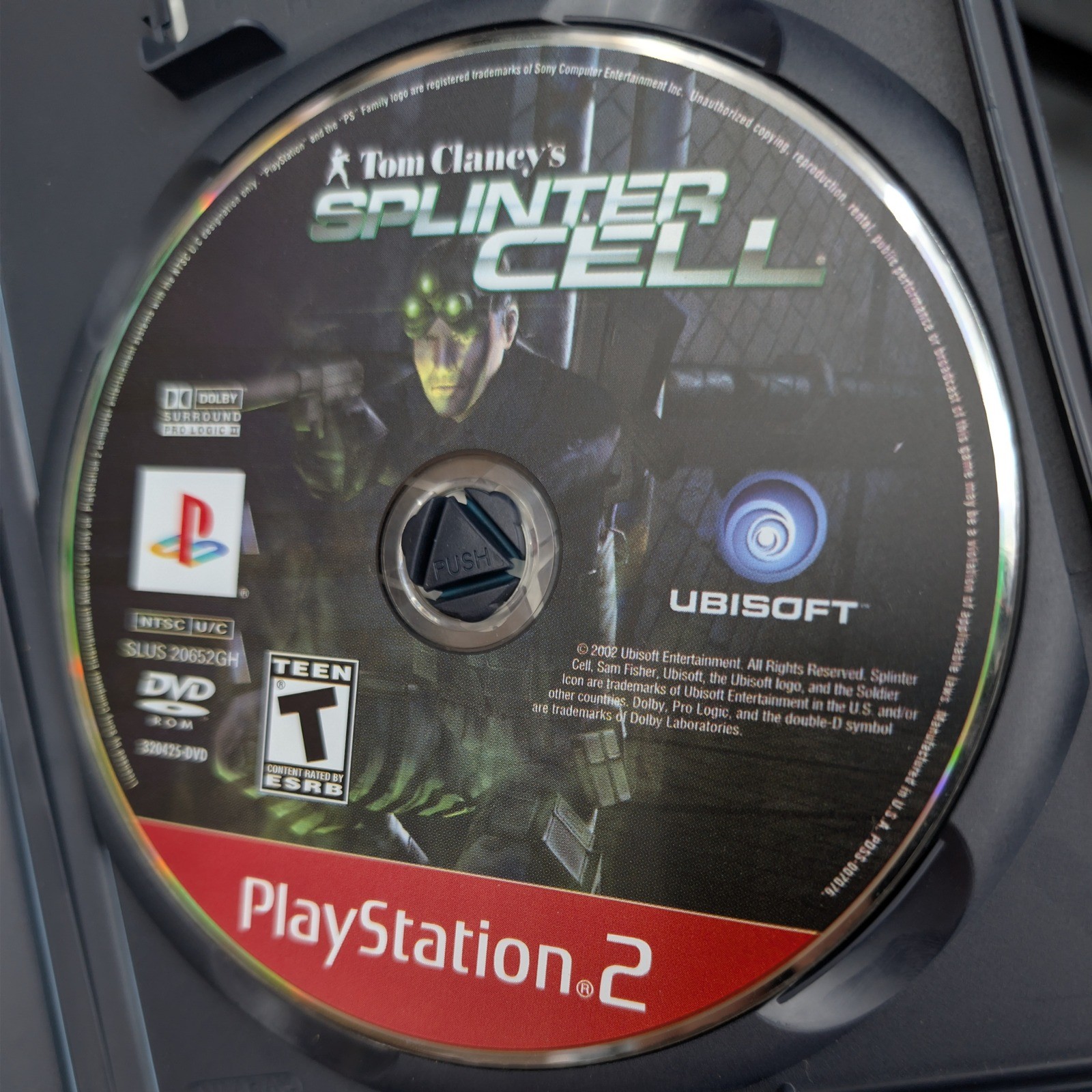 VTG Sony PS2 Games Bundle Crazy Taxi CIB & Tom Clancy Splinter Cell Retro Y2K