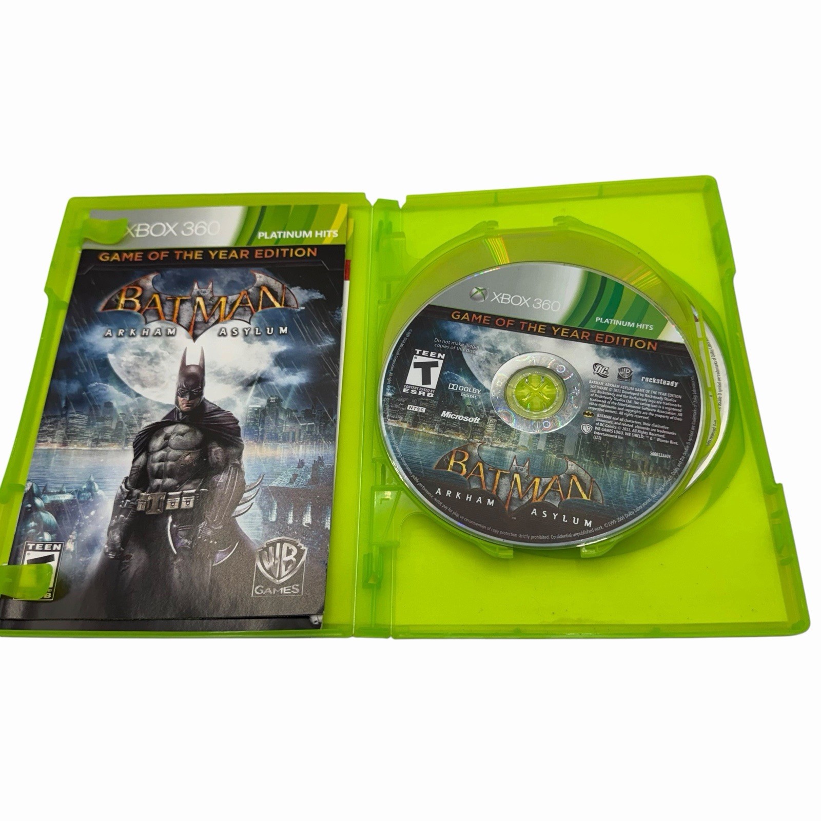 Batman Arkham Asylum + Batman Arkham City Dual Pack Video Game Complete