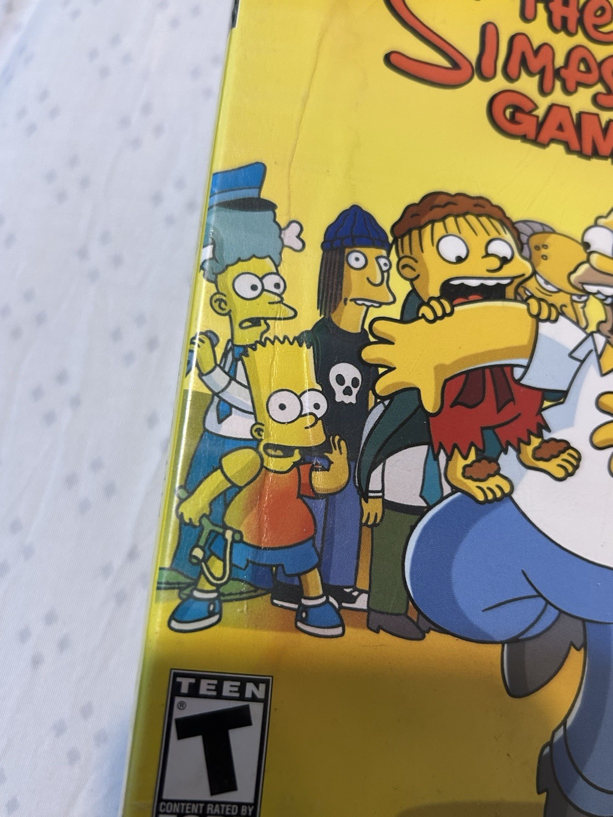 The Simpsons Game PlayStation 2 PS2 with manual untested