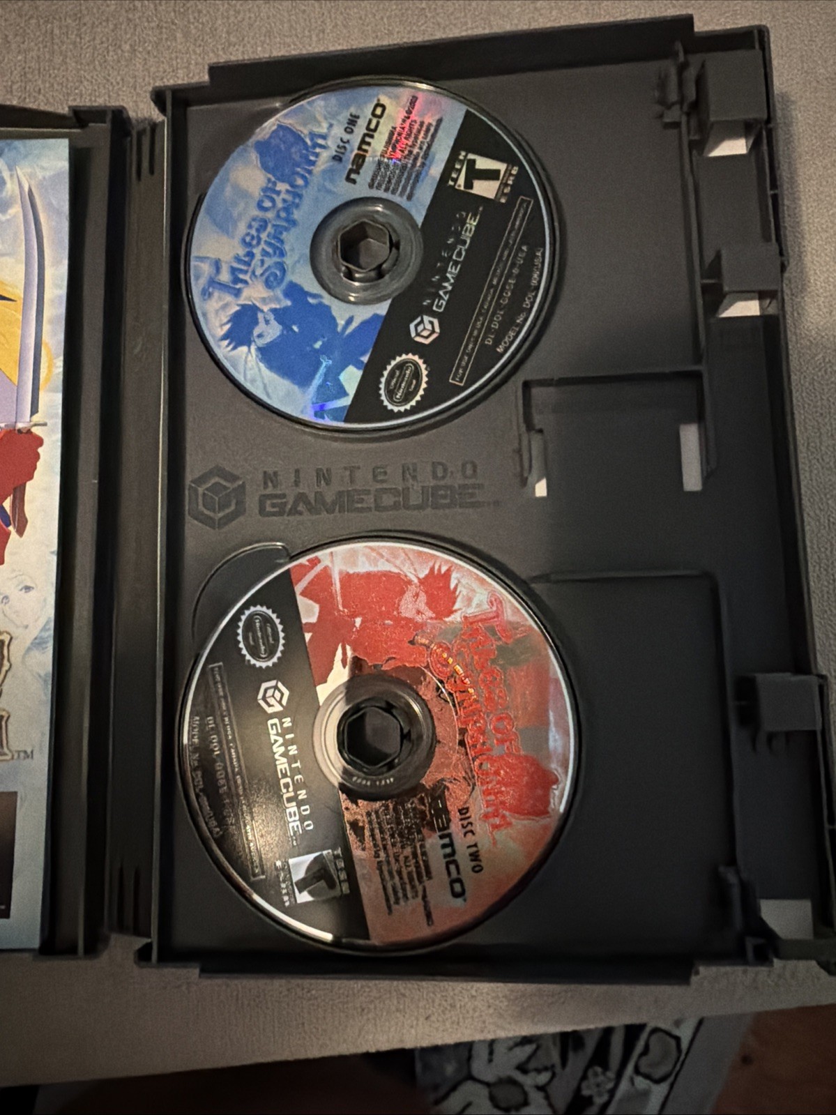 Tales of Symphonia Nintendo GameCube RPG T-Teen Manual Included