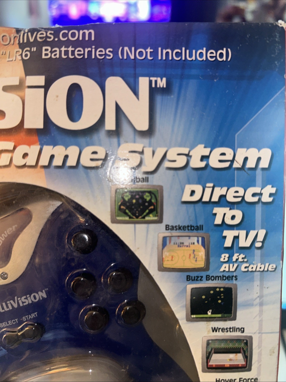 Intellivision Video Game System Plug and Play, 25 Built-In Games New In Box