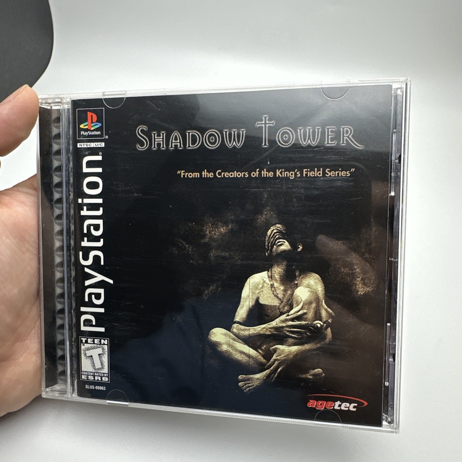 Shadow Tower PlayStation PS1 FromSoftware CIB Complete – Tested W/ Reg Card VGC