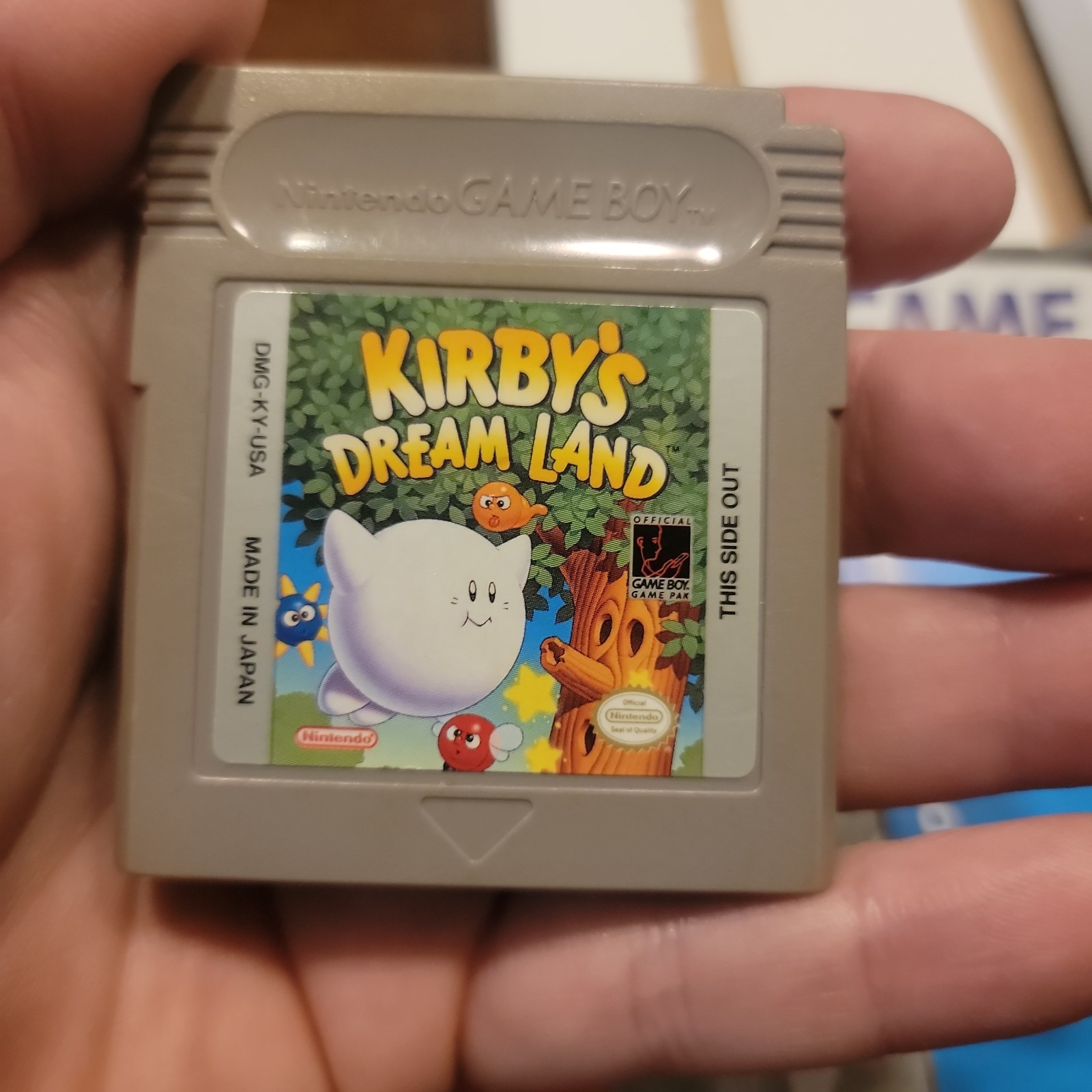 Kirby’s Dream Land (Nintendo Game Boy Gameboy) Complete CIB – Tested – Authentic