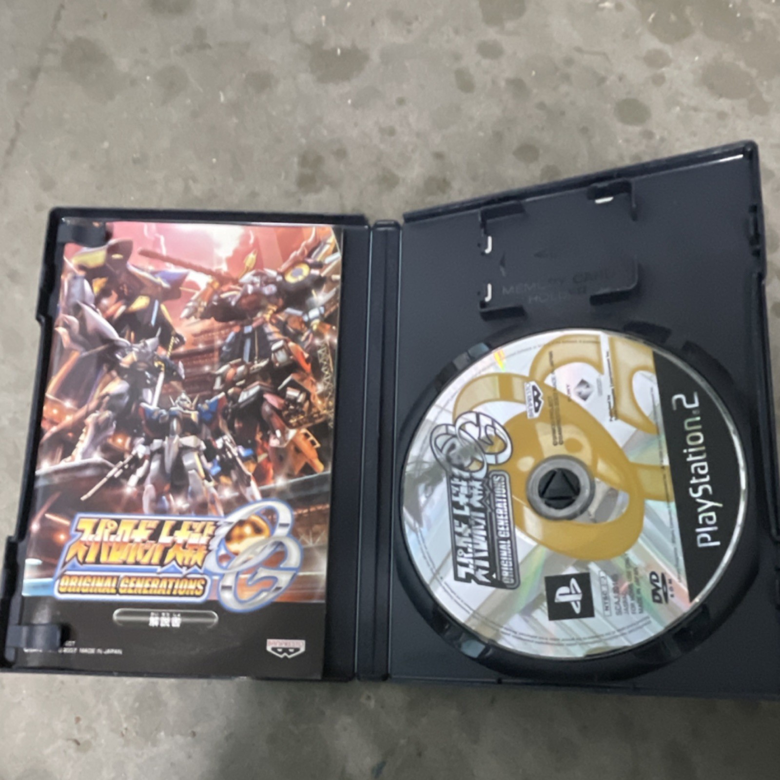Banpresto Super Robot Taisen: Original Generations PS2 JP CIB Great Condition 🔥