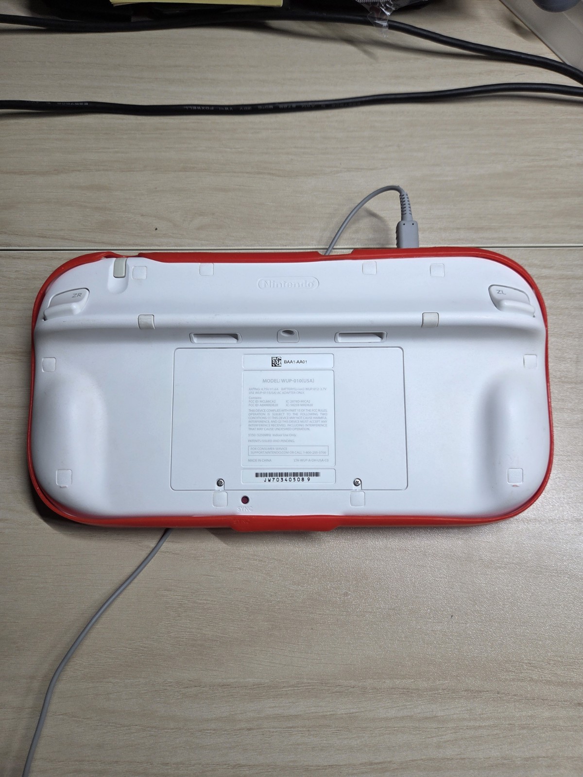 Wii U Game Pad WUP-010(USA) Charger & Stand with Stylus Tested Working Very Good