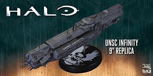 Dark Horse Deluxe Microsoft Halo UNSC Infinity 9″ Replica Ship Statue 2016
