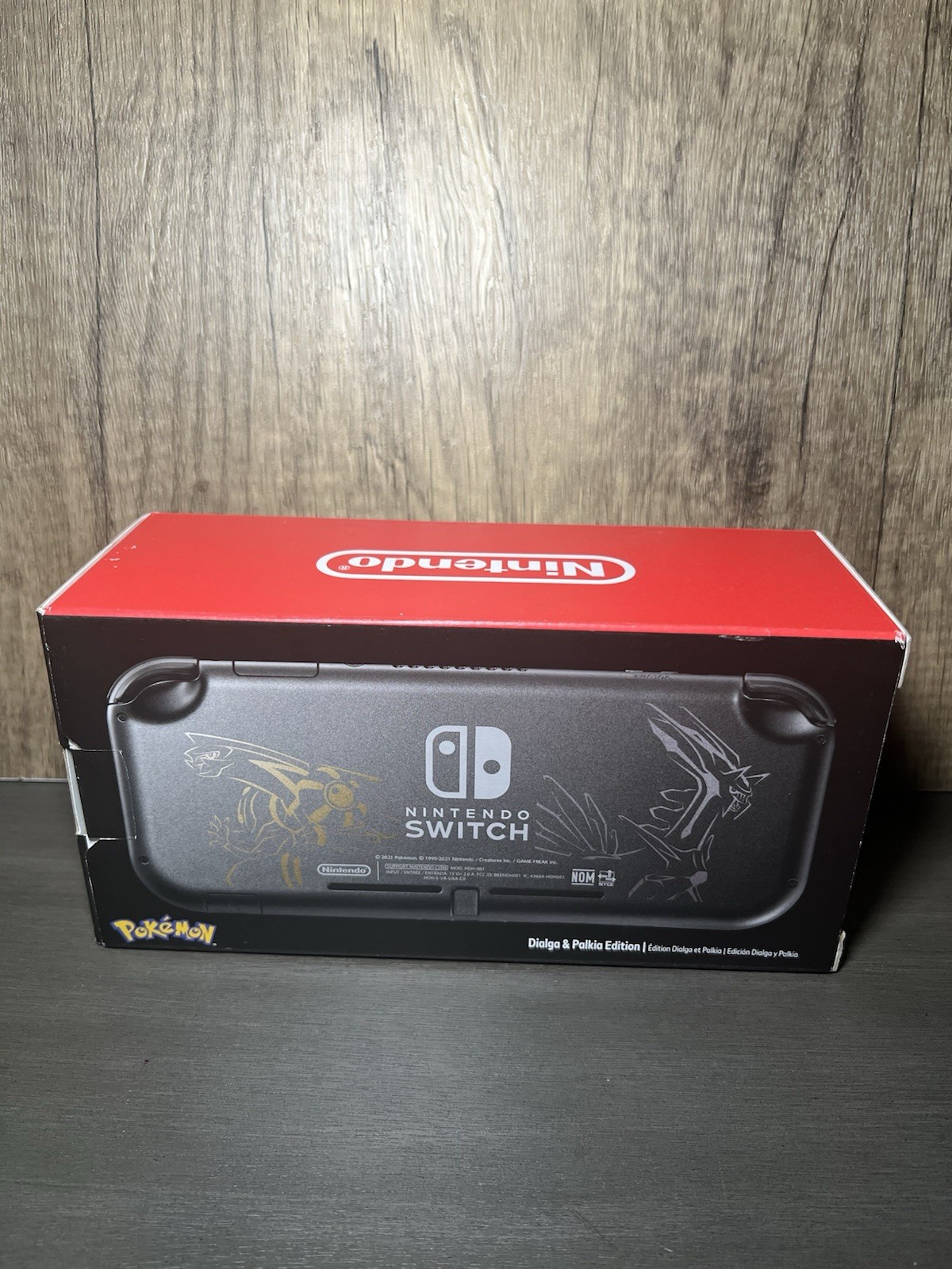 Nintendo Switch Lite Pokemon Dialga & Palkia Edition New Sealed Limited Edition