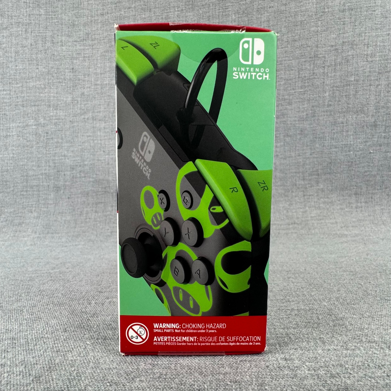 PDP Nintendo Switch Super Mario 1-Up Glow REMATCH Wired Controller Open Box