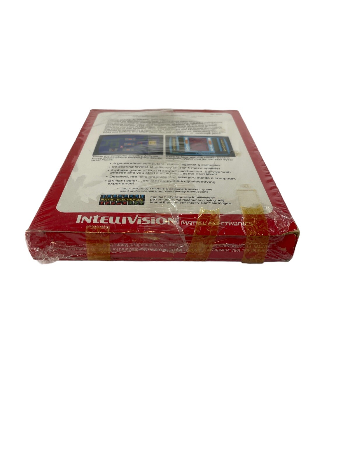 FACTORY Sealed 1982 INTELLIVISION TRON MAZE-A-TRON